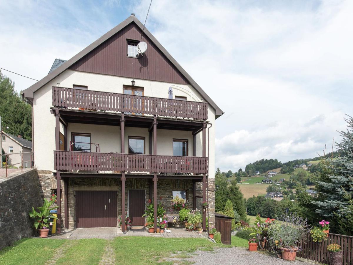 Cozy Apartment In Ore Mountains With Balcony Breitenbrunn  Exterior photo